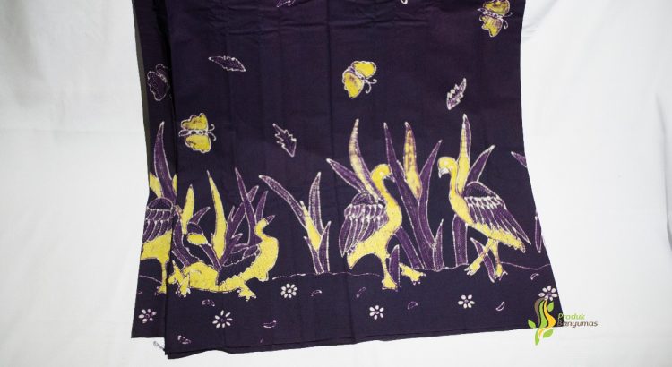 produk banyumas batik tulis motif burung dan kupu