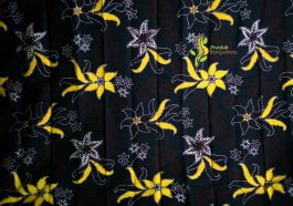 produk banyumas batik semi tulis motif bunga kenanga