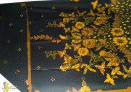 produk banyumas batik banyumas kombinasi tulis motif buket bunga