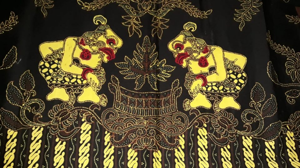 produk batik banyumas kombinasi tulis motif bawor kembar