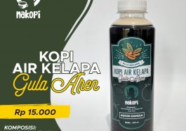 nakopi kopi air kelapa gula aren