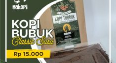 nakopi tubruk kopi susu siap seduh